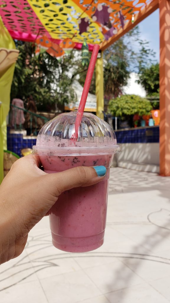 banana strawberry smoothie