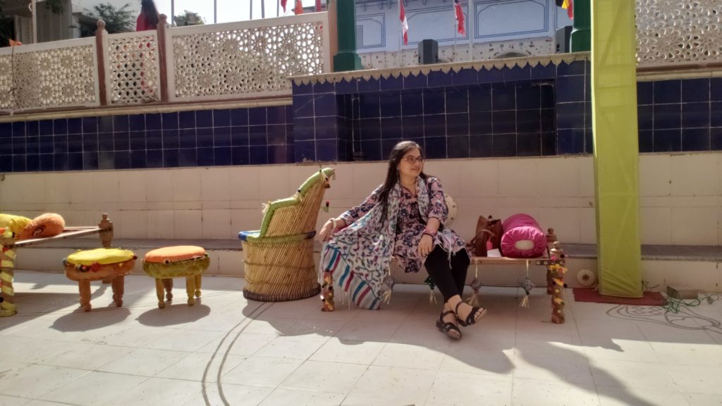 indian sitting area decor